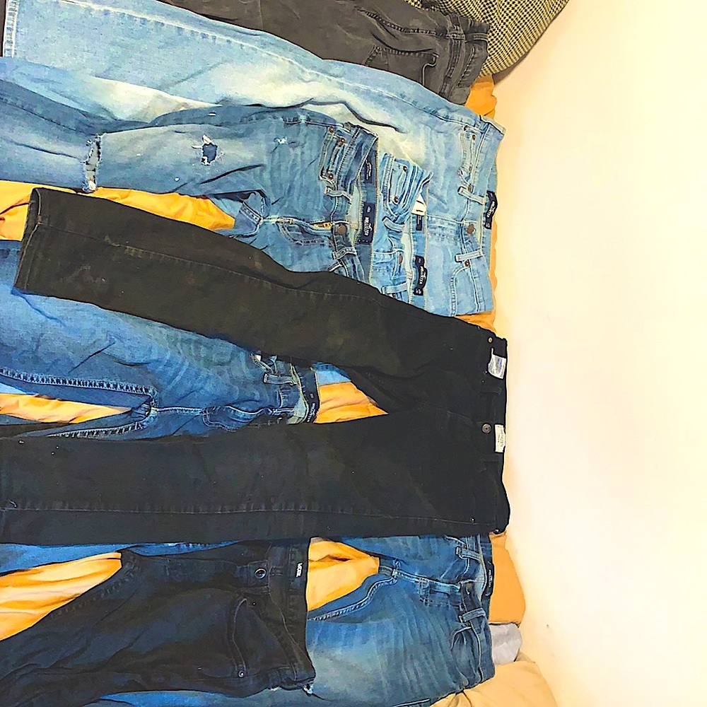 Hollister jeans and other jeans